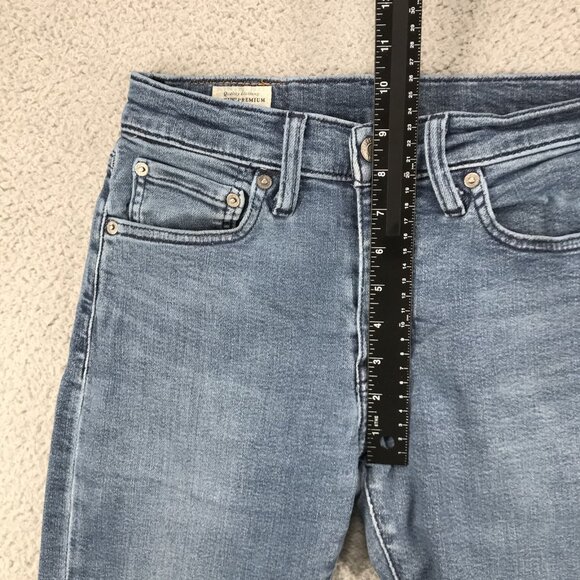 LEVIS 512 Jeans Mens 28x30 (Tag 28x32) Slim Taper Fit Stretch Premium Denim "E" - Picture 15 of 16